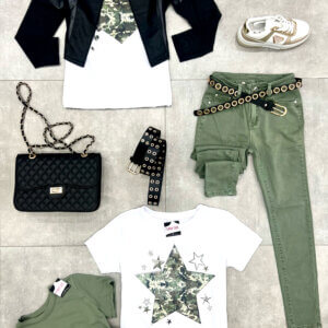 Jeans skinny military