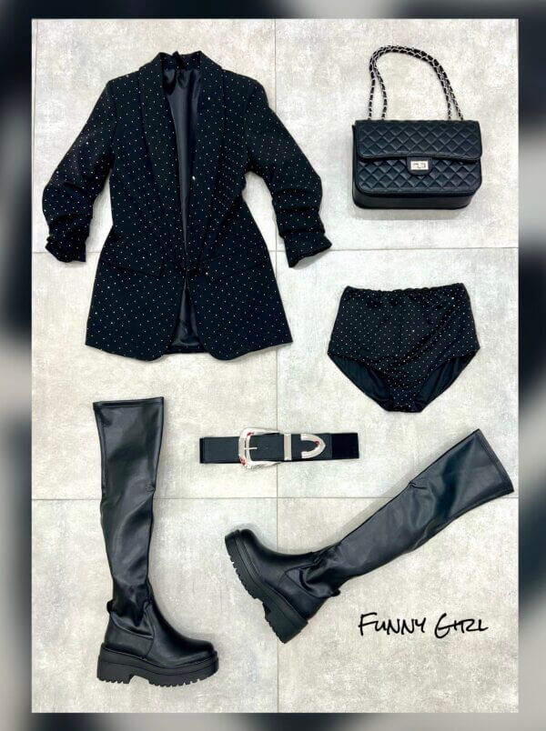 Blazer strass