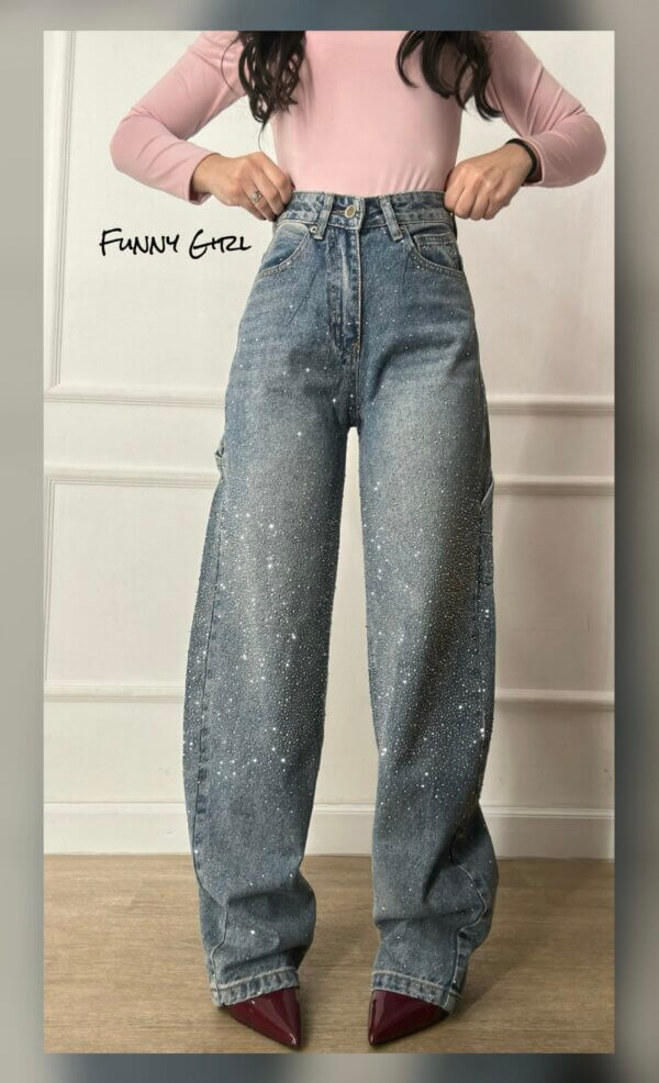 Jeans ballon diamond