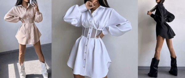 Abito camicia lady