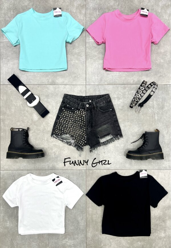 Maglia crop
