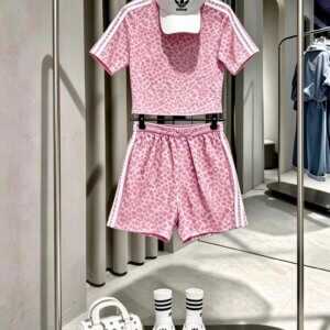 Completo leopard pink