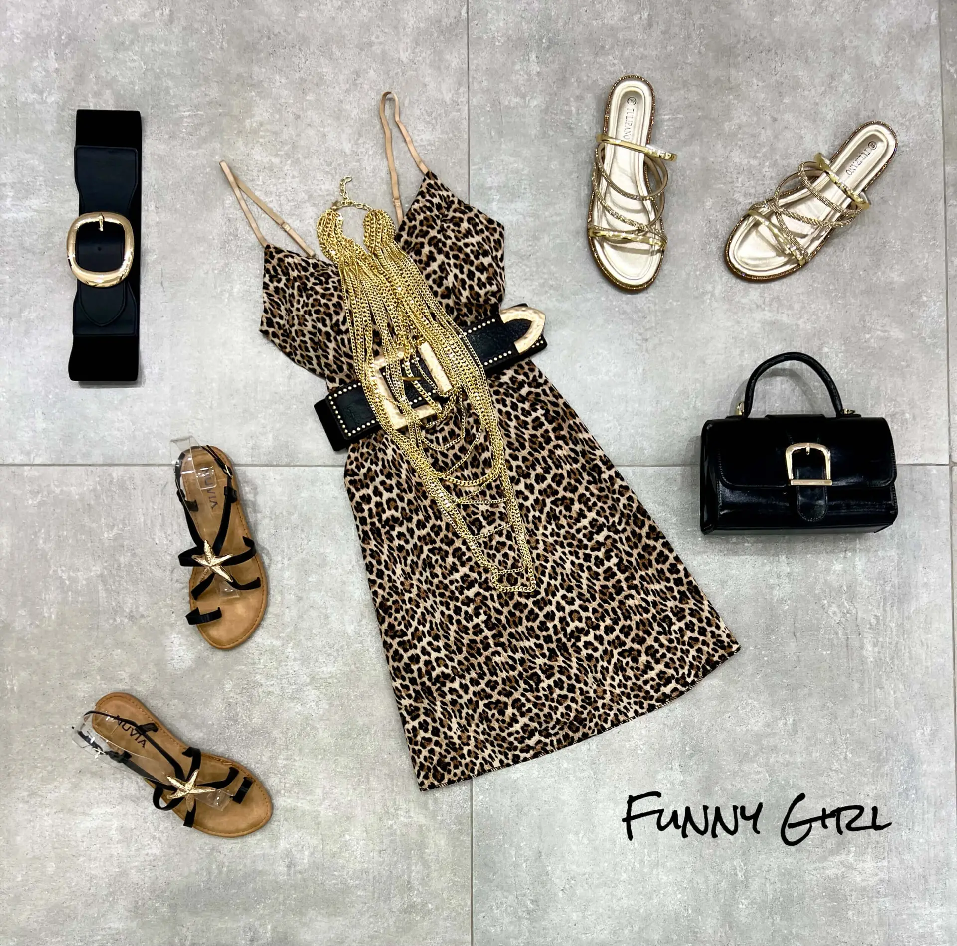 Abito leopard