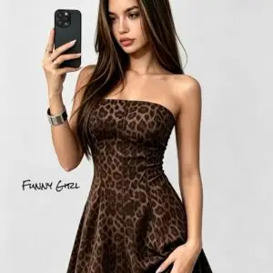 Abito leopard