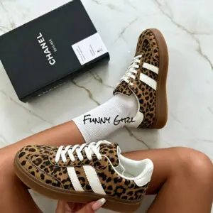 Scarpe weels leopard