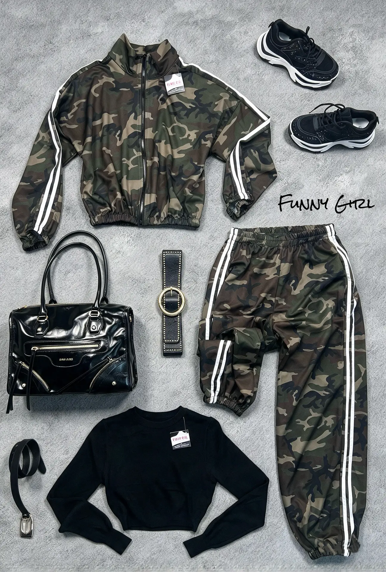 Tuta completa military