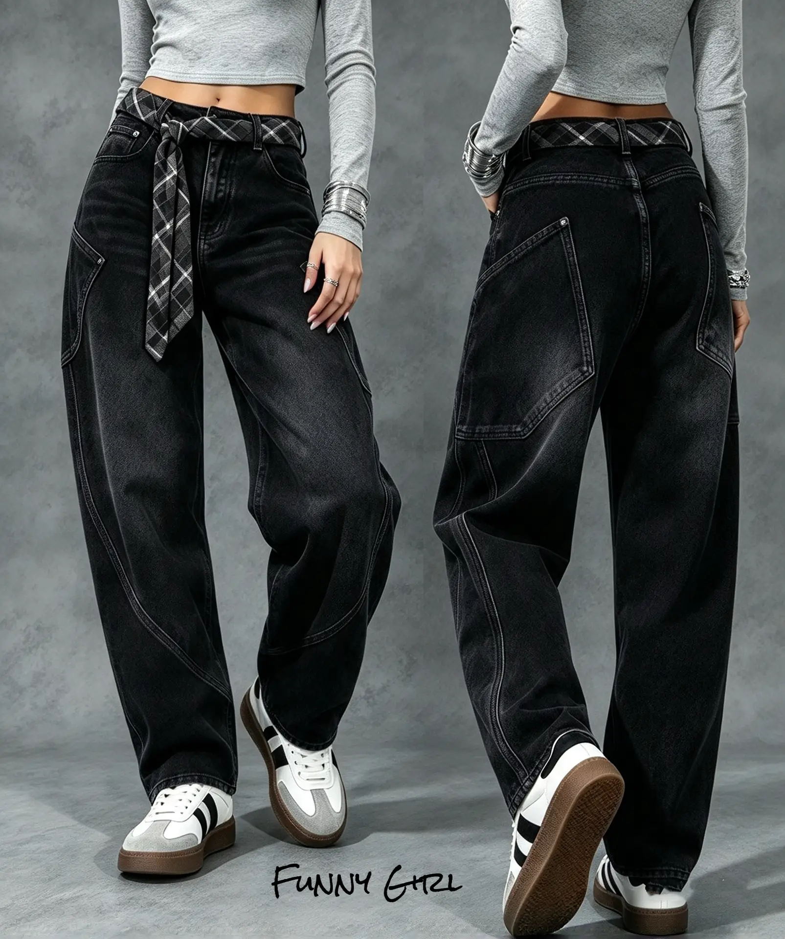 Jeans carpent grey